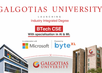 Galgotias University in Collaboration with Microsoft and Powered by byteXL Launches an IndustryIntegrated AI ML Degree | International Khabar Galgotias University in Collaboration with Microsoft and Powered by byteXL, Launches an Industry-Integrated AI & ML Degree