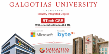 Galgotias University in Collaboration with Microsoft and Powered by byteXL Launches an IndustryIntegrated AI ML Degree | International Khabar Galgotias University in Collaboration with Microsoft and Powered by byteXL, Launches an Industry-Integrated AI & ML Degree