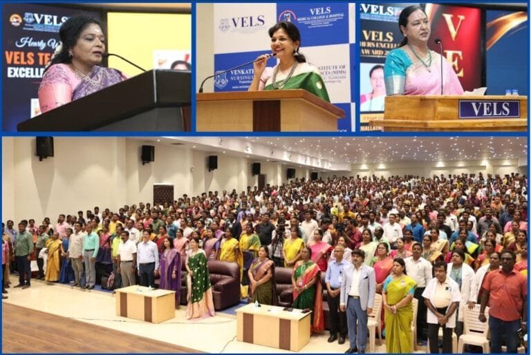 VELS University Honours More than 2000 Teachers Across Tamil Nadu | International Khabar