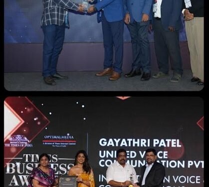 Unified Voice Earns Dual Honours for Enterprise Communications Innovation at Bengaluru and Chennai Awards | International Khabar Unified Voice Earns Dual Honours for Enterprise Communications Innovation at Bengaluru and Chennai Awards