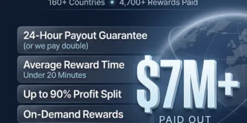 Funded Trader Markets Passes USD 74 Million in Trader Rewards With Every Payout in a Public Ledger | International Khabar Funded Trader Markets Passes USD 7.4 Million in Trader Rewards With Every Payout in a Public Ledger