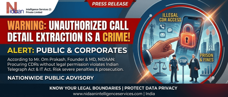 Nationwide Public Advisory