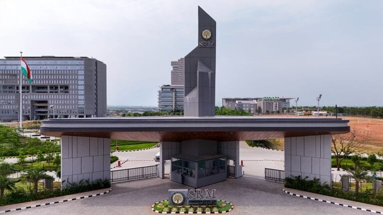 A Global Milestone SRM UniversityAP Debuts in THE World University Rankings 2027 Ranks 1st in AP | International Khabar