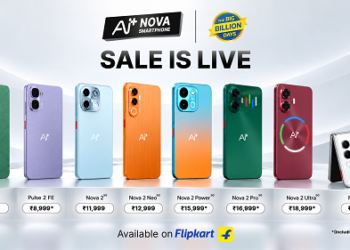 Ai+ Smartphone Drops Big Billion Days Pricing Across the Nova and Pulse Series | International Khabar Ai+ Smartphone Drops Big Billion Days Pricing Across the Nova and Pulse Series