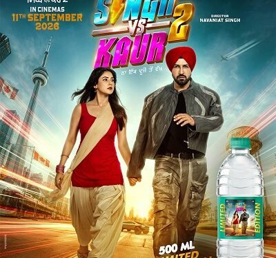 Punjabi Cinema Meets Everyday Hydration as Bisleri Unveils Singh vs Kaur 2 LimitedEdition Packs | International Khabar Punjabi Cinema Meets Everyday Hydration as Bisleri Unveils Singh vs Kaur 2 Limited-Edition Packs