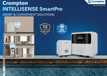 Crompton Simplifies Household Water Management with INTELLISENSE SmartPro