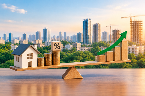 Indiaaposs Property Market Weighs Higher Rates Against LongTerm Growth Prospects | International Khabar India's Property Market Weighs Higher Rates Against Long-Term Growth Prospects