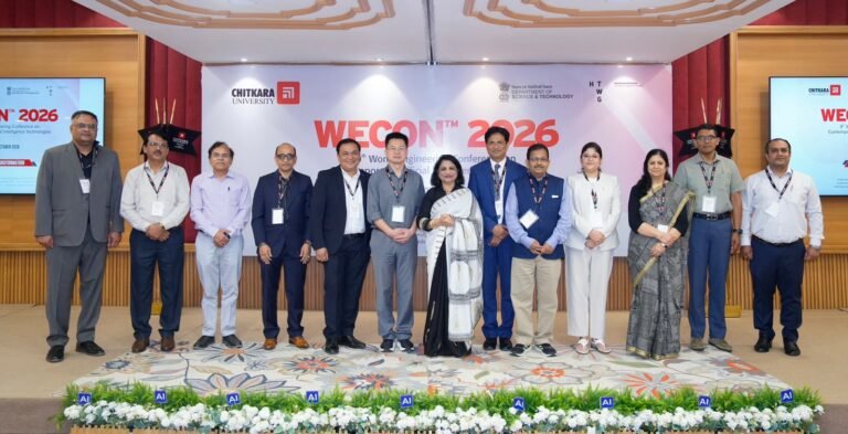 Chitkara University Hosts WECON 2026 Bringing Global Perspectives on AI for Societal and Industrial Transformation | International Khabar