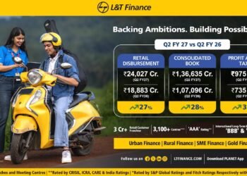 LT Finance Records Highest Ever Consolidated PAT of Rs 975 Crore for The Second Quarter Ended September 30 2026 Up 33 YearonYear | International Khabar L&T Finance Records Highest Ever Consolidated PAT of Rs. 975 Crore for The Second Quarter Ended September 30, 2026, Up 33% Year-on-Year
