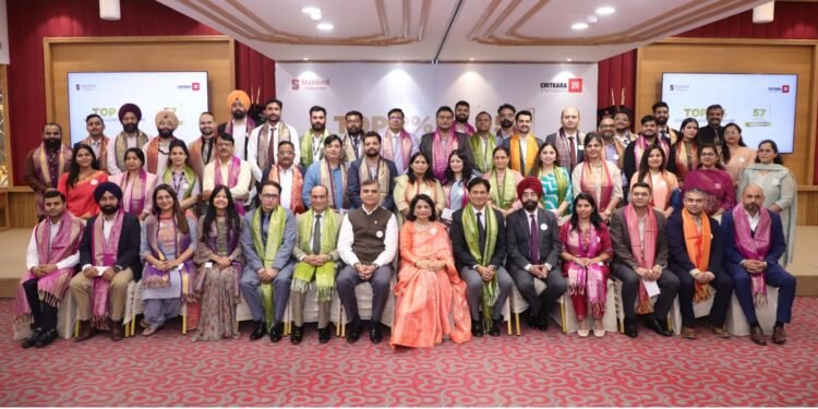 Chitkara University's 57 Researchers Feature Among the World's Top 2 Percent Scientists in Stanford–Elsevier Report