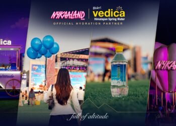 Vedica Himalayan Spring Water Partners with Nykaaland 2026 as Hydration Partner