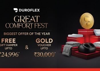 Duroflex Unveils Great Comfort Fest with Hampers Worth up to Rs. 24,996 and Gold Vouchers up to Rs. 30,000